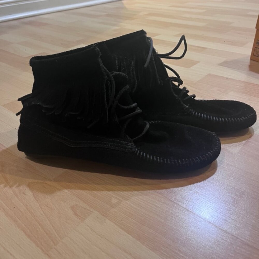 Slouchy Moccasin boots